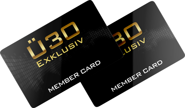 Ü30 Exklusiv - Member Cards
